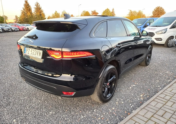 Jaguar F-Pace cena 109000 przebieg: 145000, rok produkcji 2017 z Swarzędz małe 742